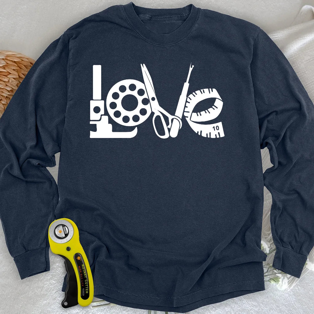 T-shirt Ă manches longues Sew In Love