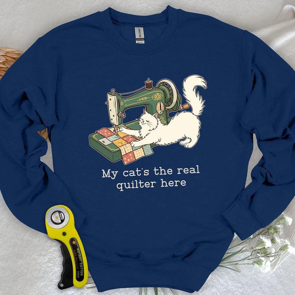 The Purrfect Seamstress Sweatshirt