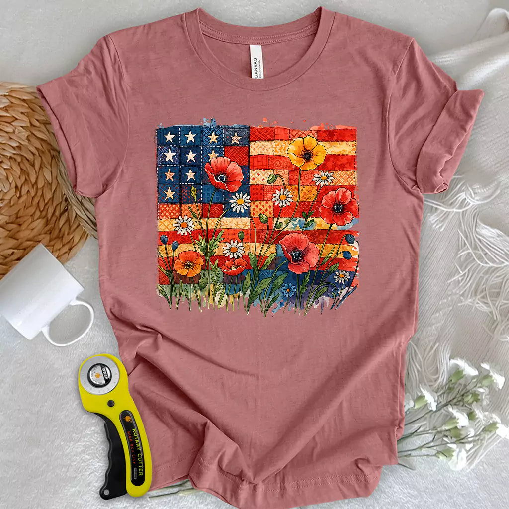 Patchwork Floral T-shirt