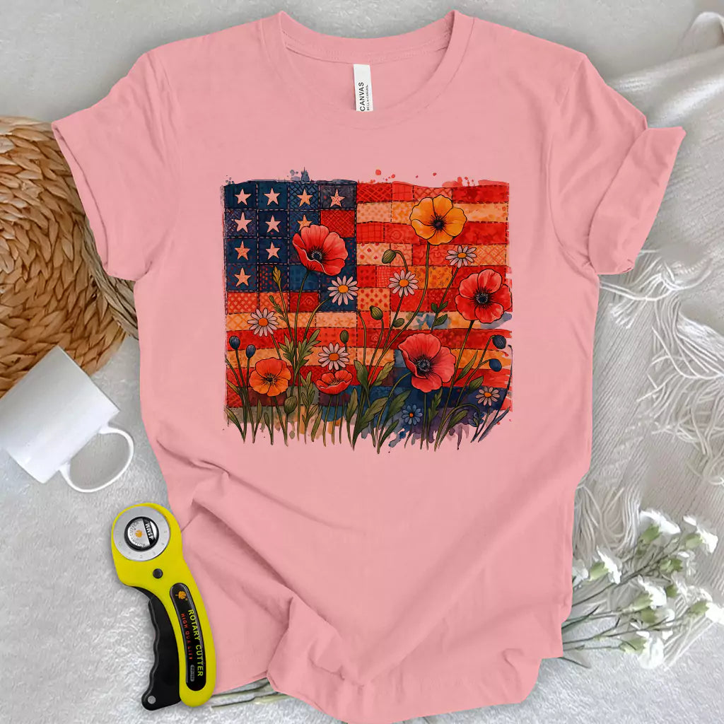Patchwork Floral T-shirt