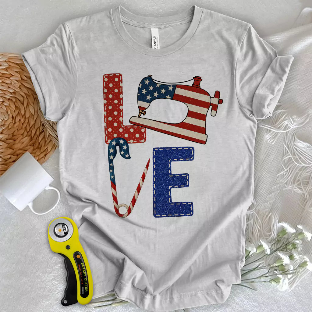 Patriotic Sewist T-shirt