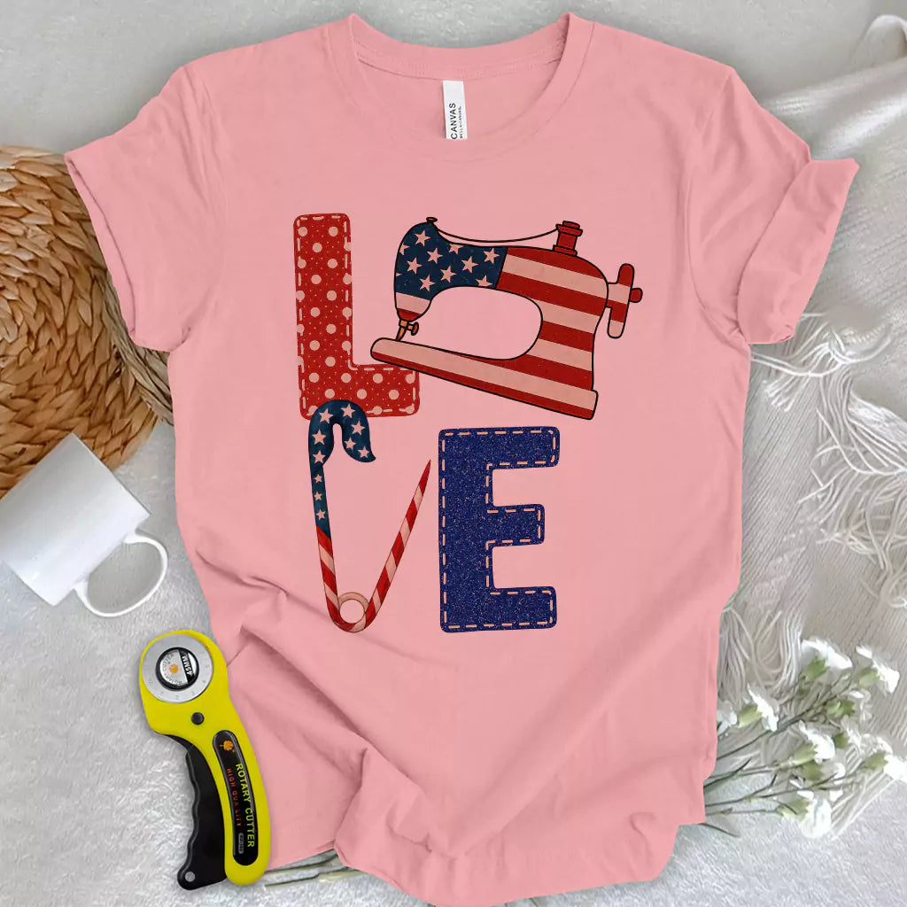 Patriotic Sewist T-shirt
