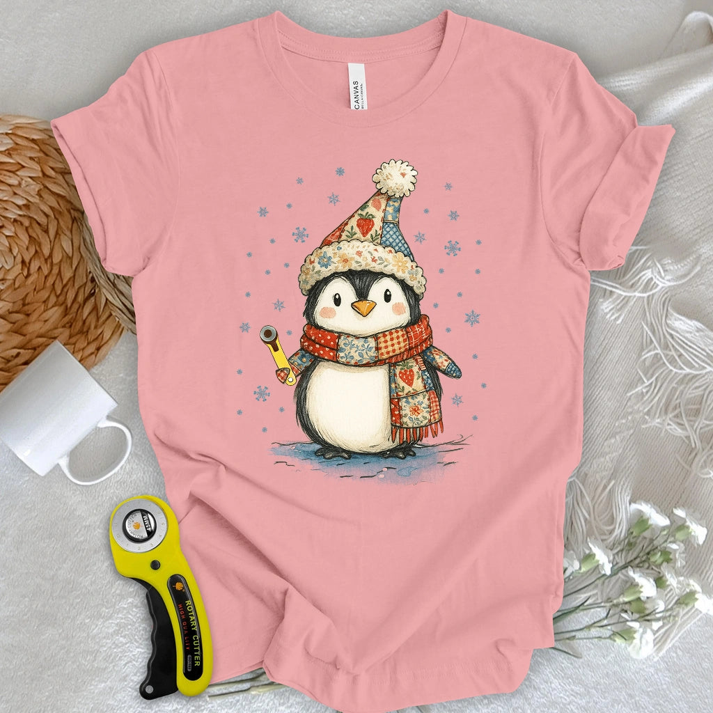Quilty Little Penguin T-shirt