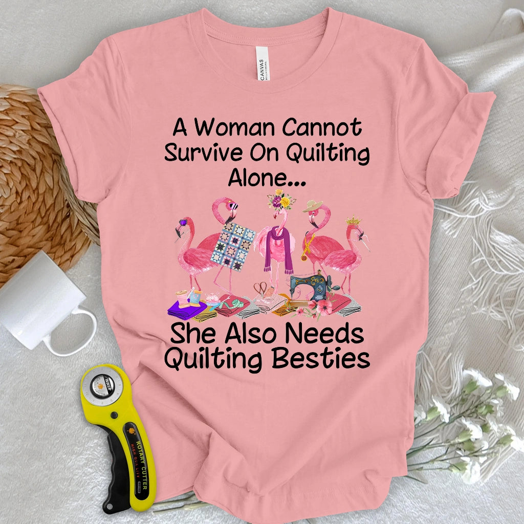 Quilting Besties T-shirt