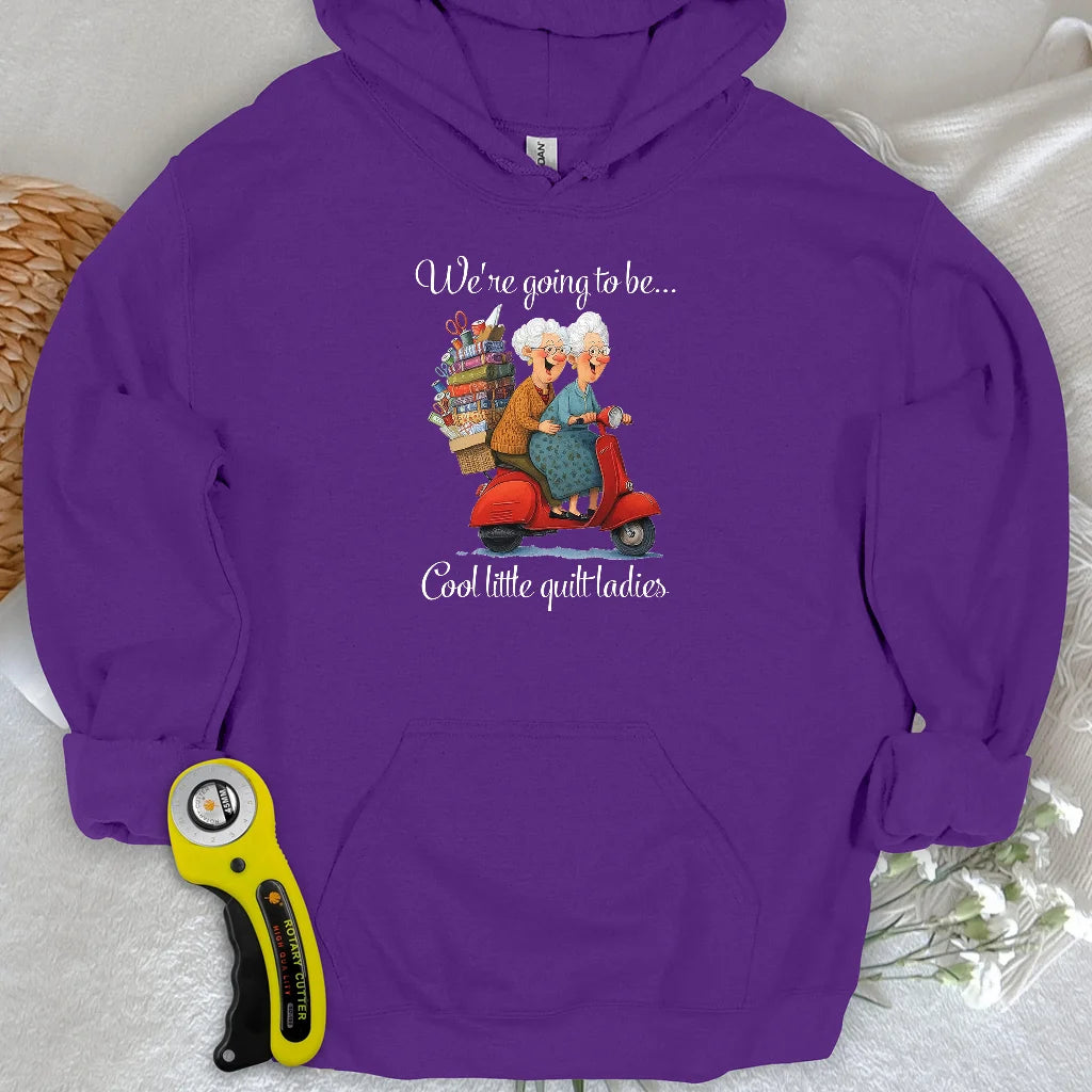 Sweat à capuche Les Petites Dames Quilteuses
