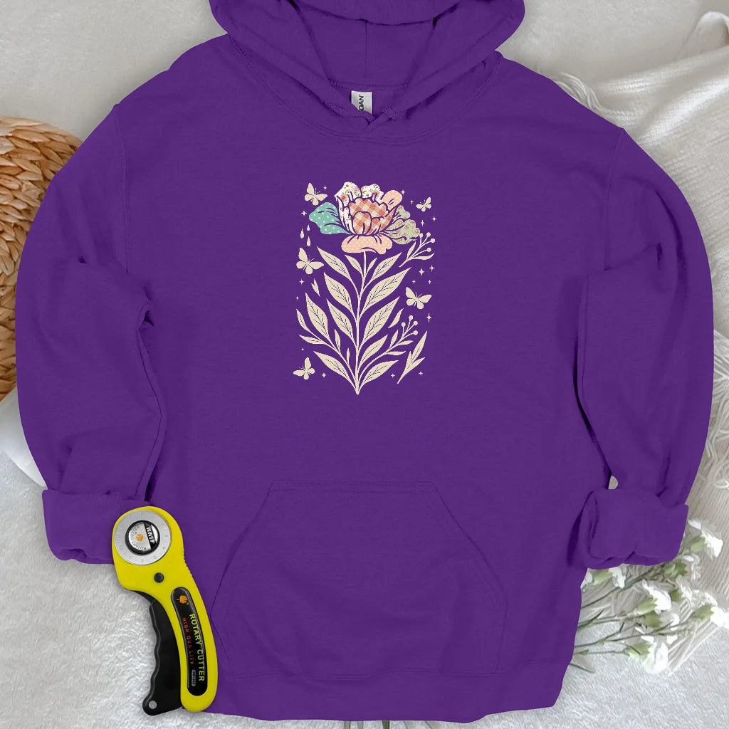 Patchwork-Bloom-Kapuzenpullover