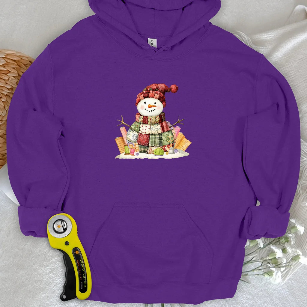 Stepp-Schneemann-Kapuzenpullover