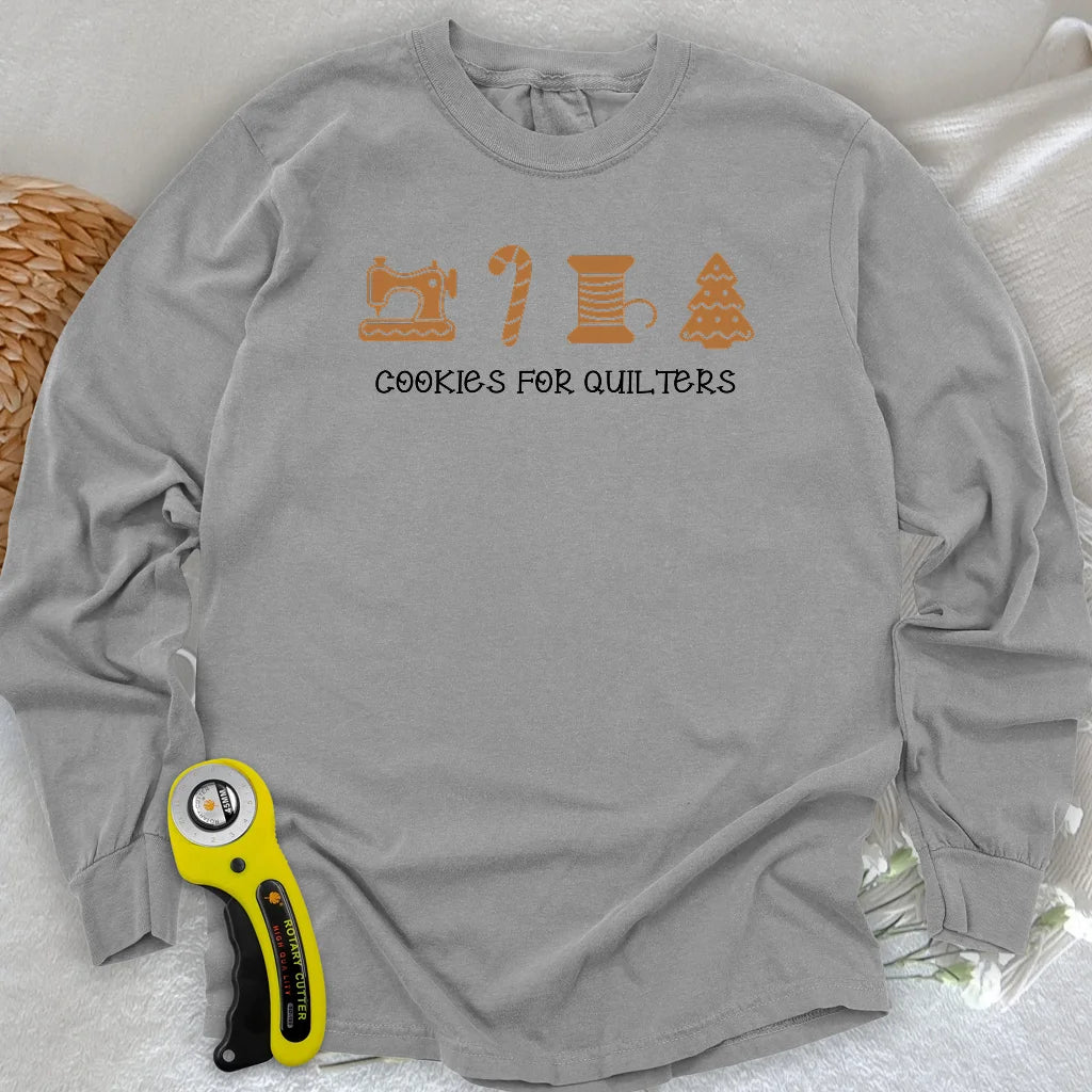 T-shirt manches longues Biscuits de Noël