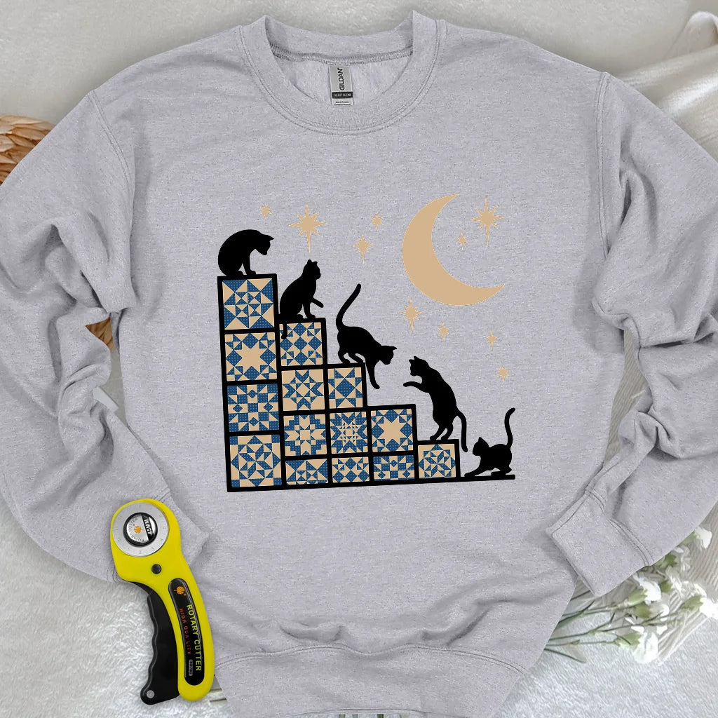 Sweat-shirt d'escalade vers la lune