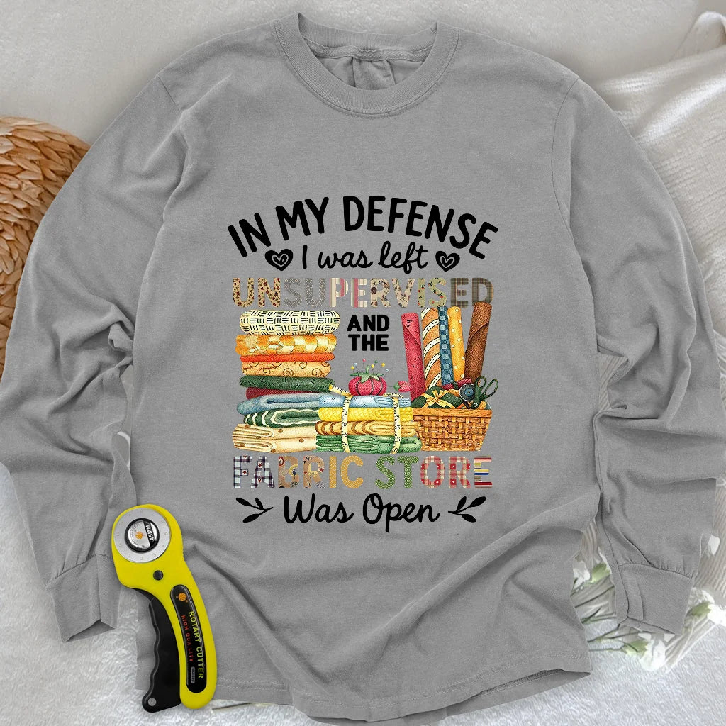 Fabric Mischief Long Sleeve T-shirt