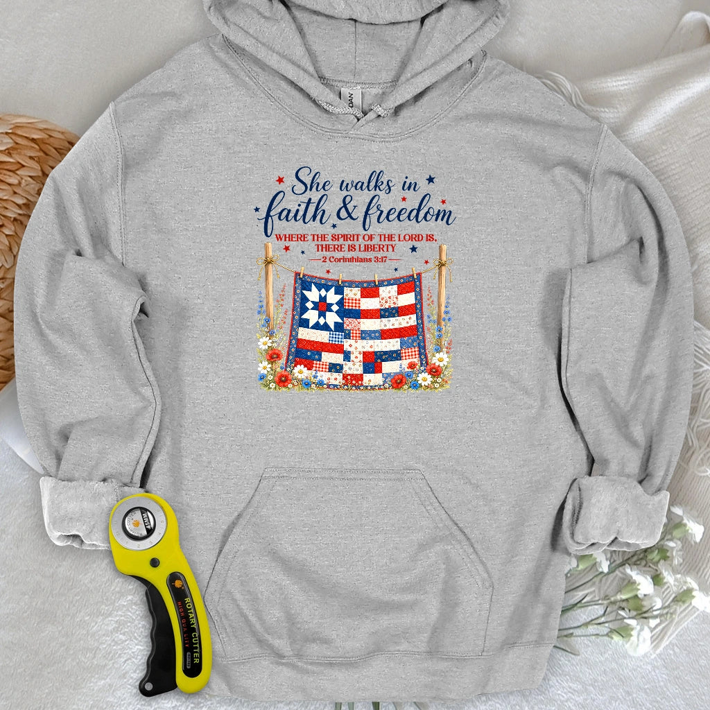 Faithfully Pieced Hoodie