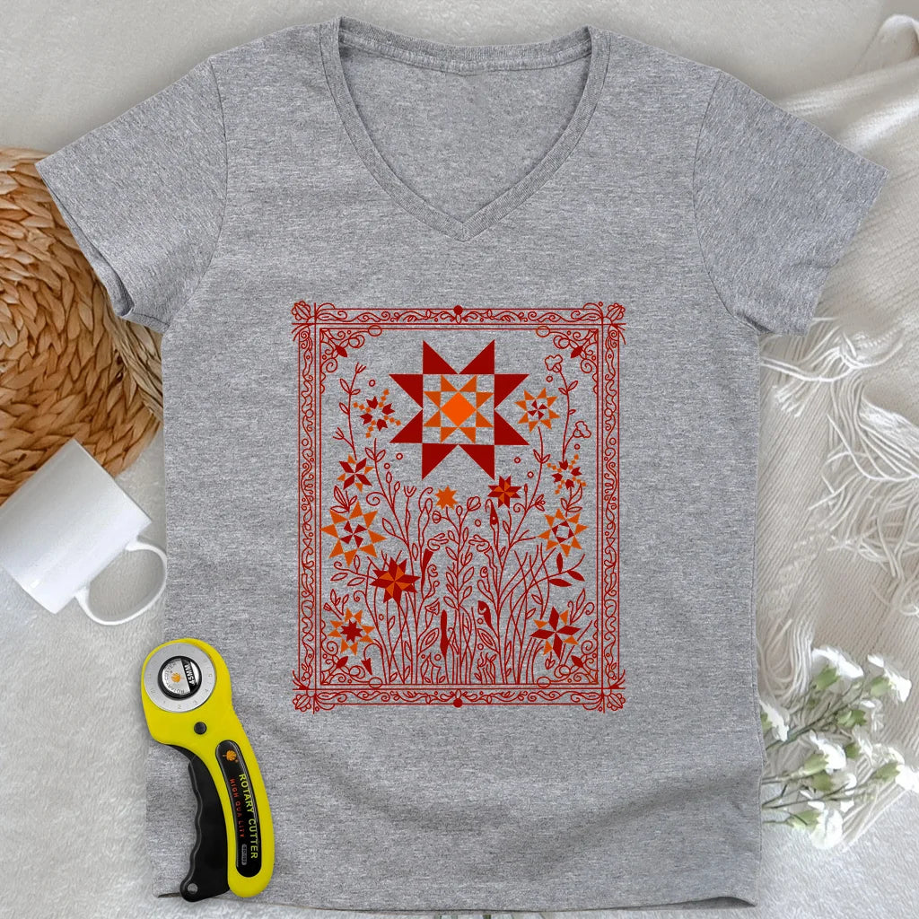 Garden of Stars Lady V-neck