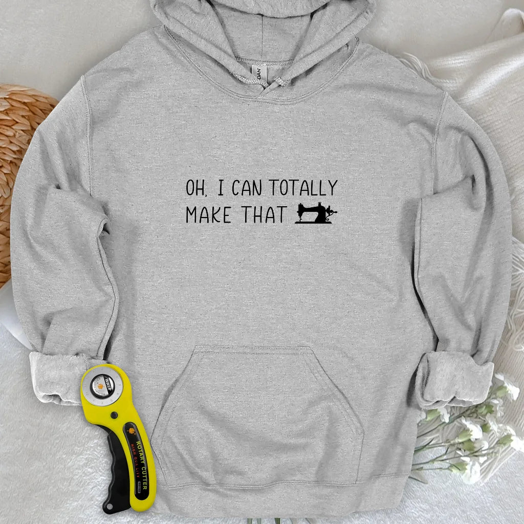 Je peux faire ce sweat à capuche.