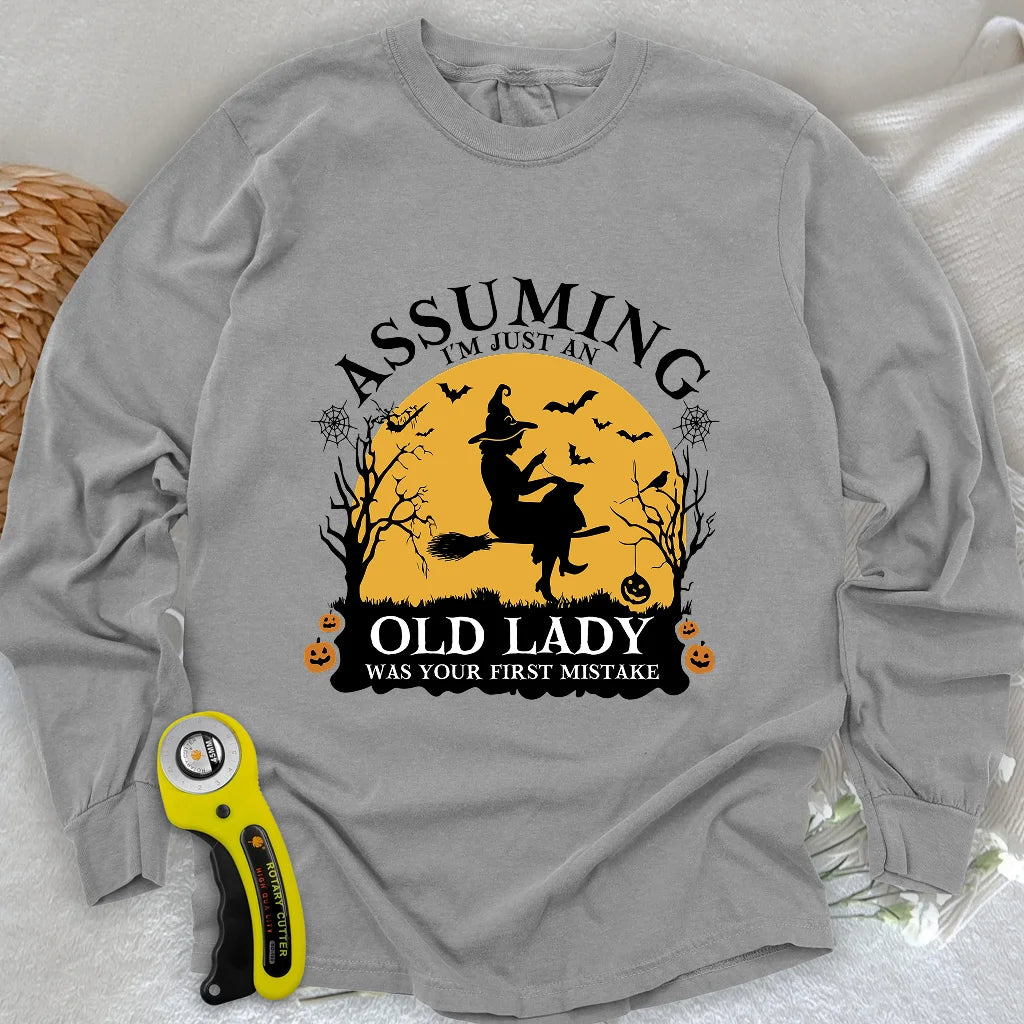 Old Lady Long Sleeve T-shirt