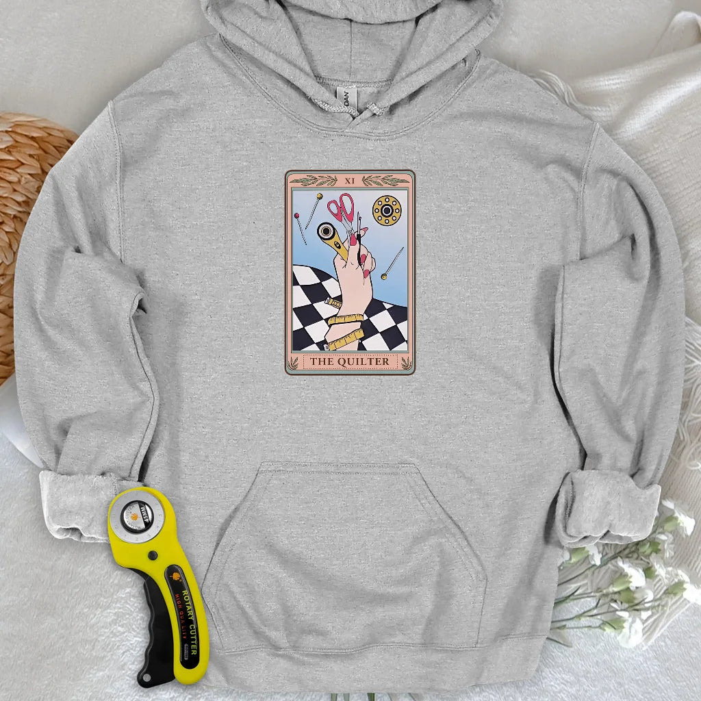 Sweat Ă capuche Tarot du quilteur
