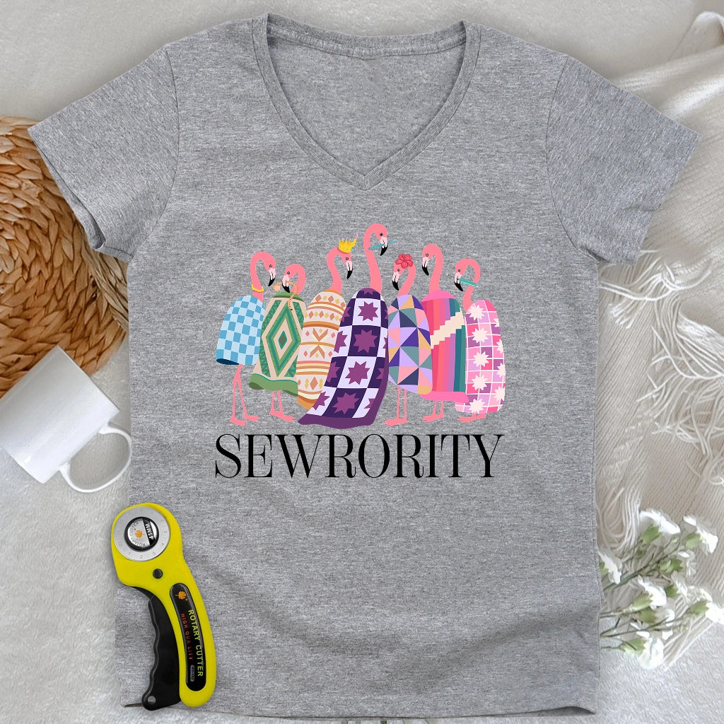Sewrority Sisters Lady V-neck