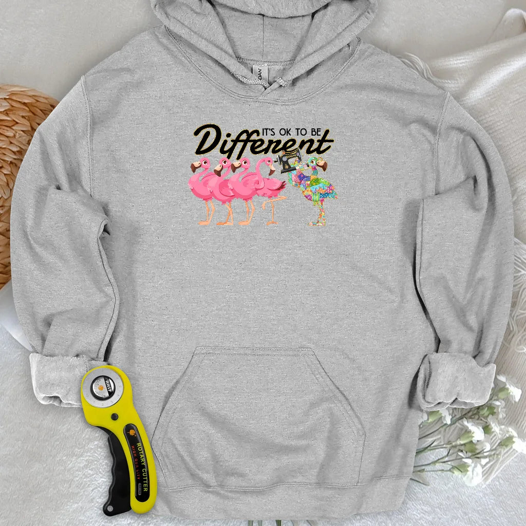 Stand Out Flamingo Hoodie