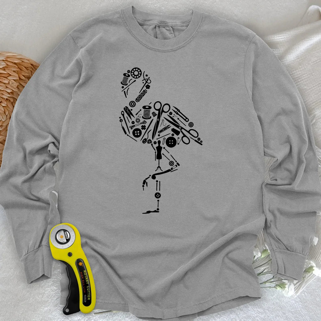 Das Flamingo Langarmshirt von The Tailor