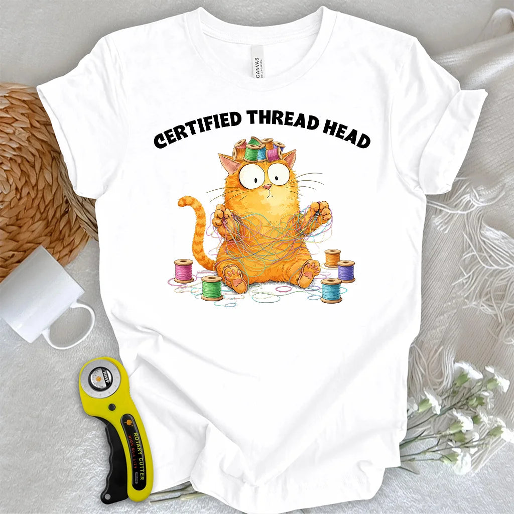 T-shirt Certified Thread Head