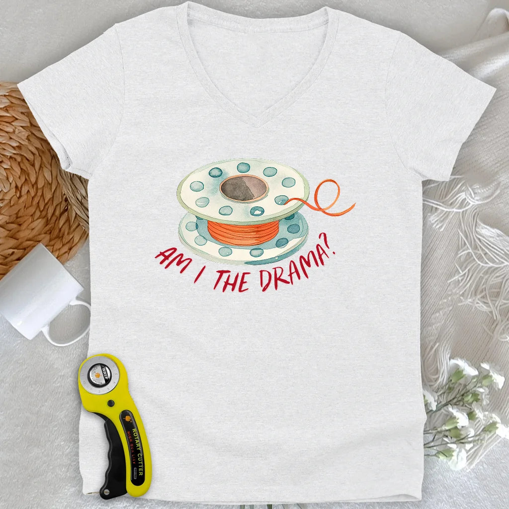 Drama bobbin Lady V-neck