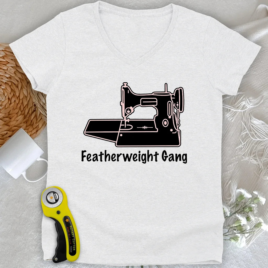 Featherweight Gang Lady V-neck