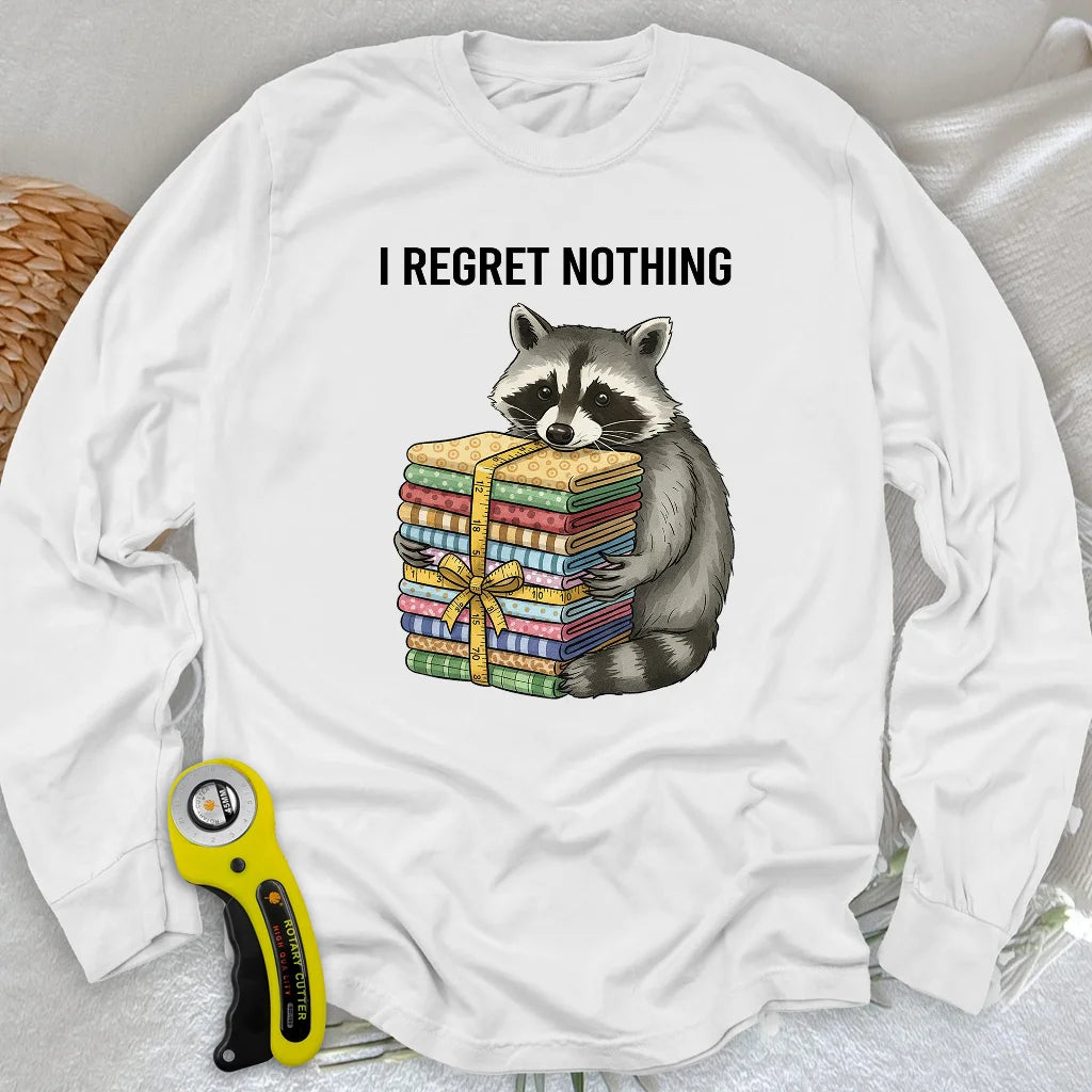 T-shirt manches longues Je ne regrette rien