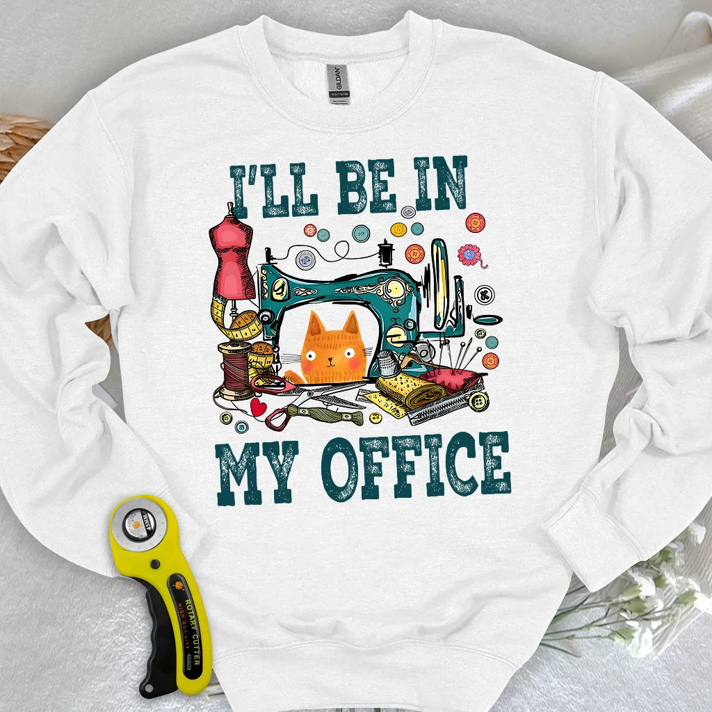 Je serai dans mon bureau