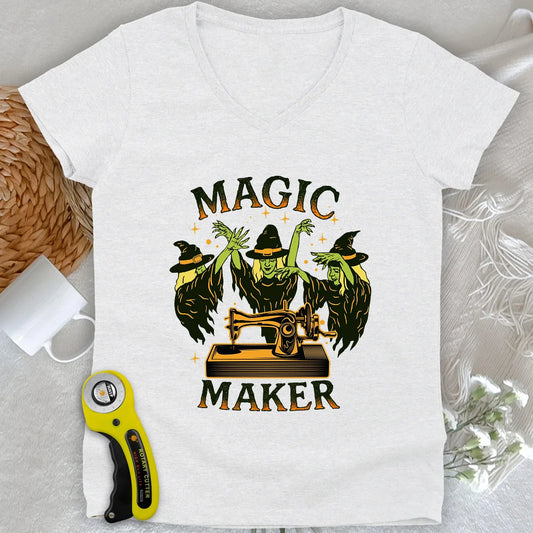Magic Maker Lady V-neck