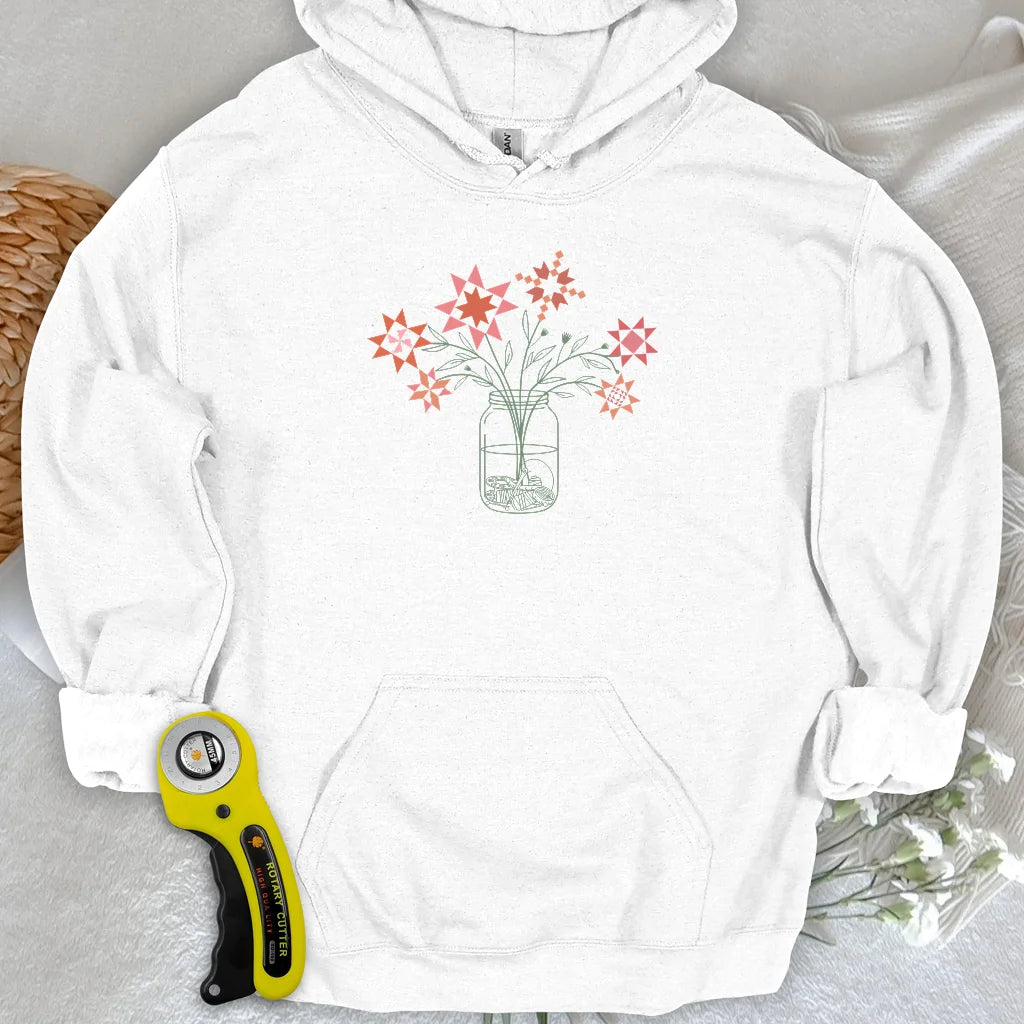 Sweat à capuche bocal Posy en patchwork