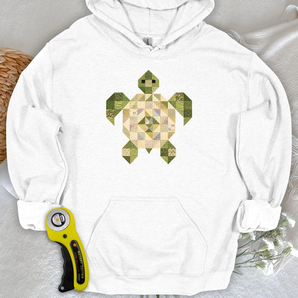 Patchwork Turtle Hoodie