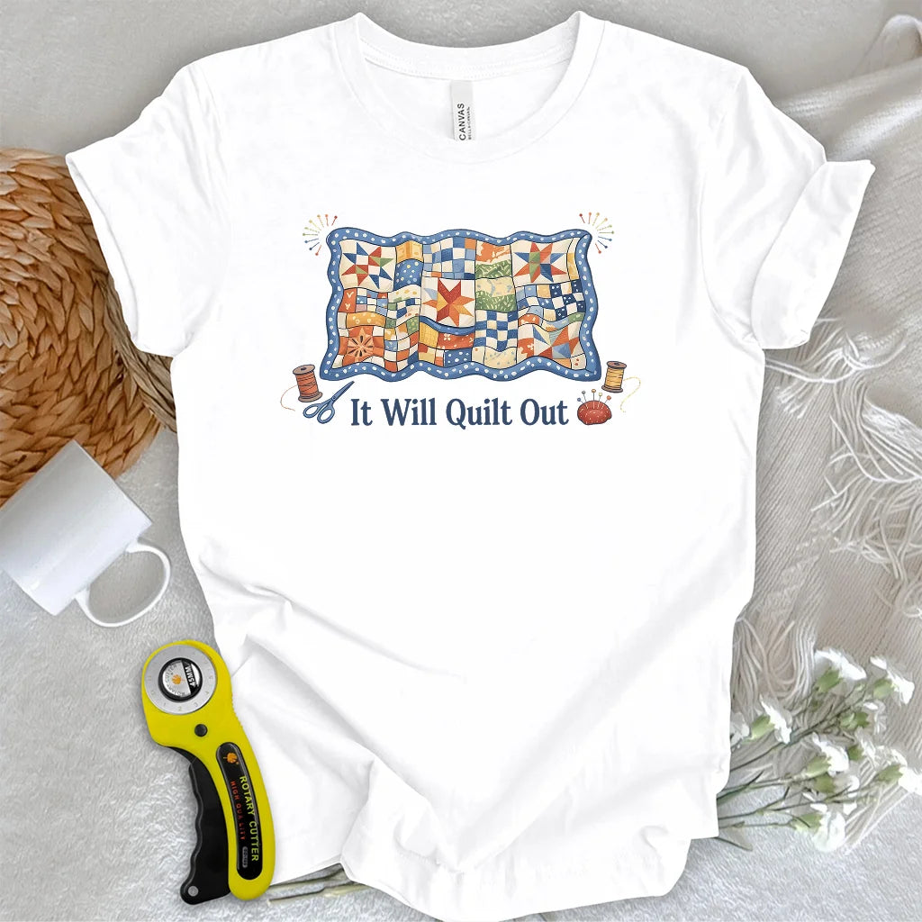 Détendez-vous... Ça va s'quilter T-shirt