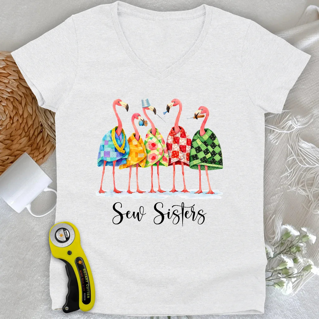 Sew Sisters Lady V-neck
