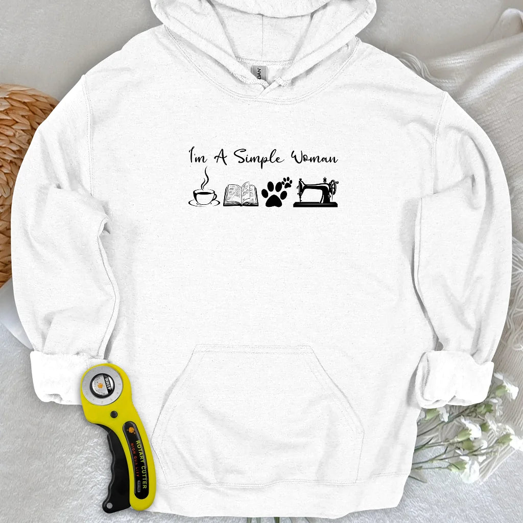 Sweat à capuche femme couture