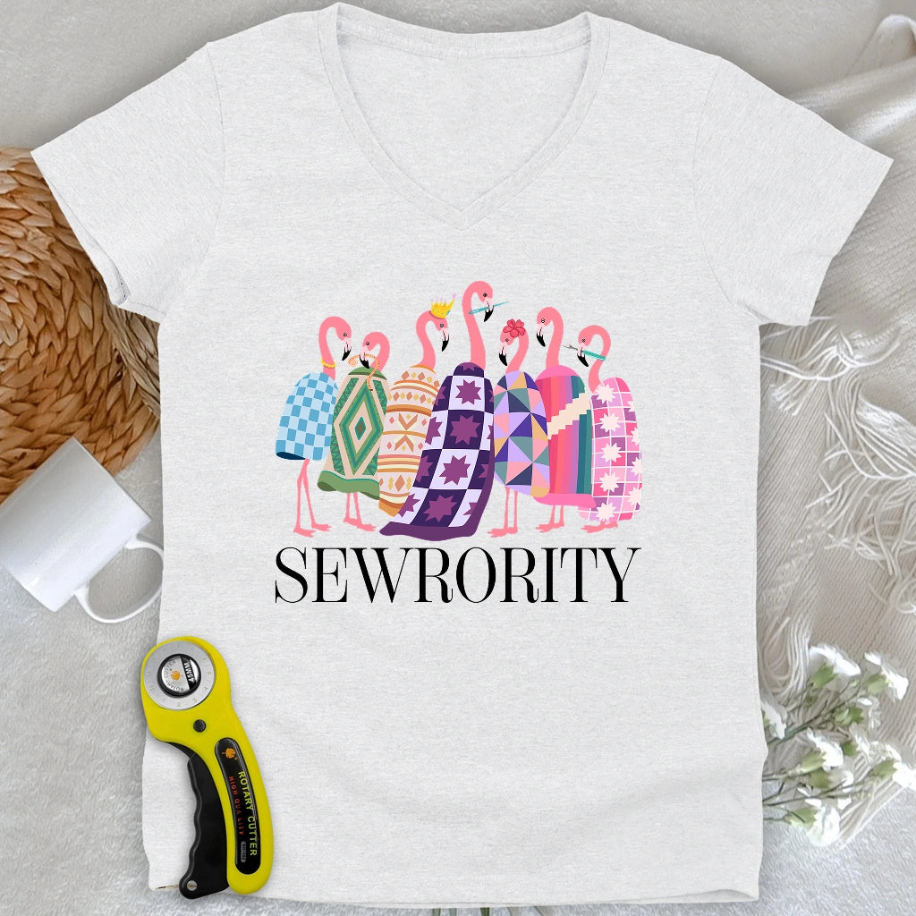 Sewrority Sisters Lady V-neck