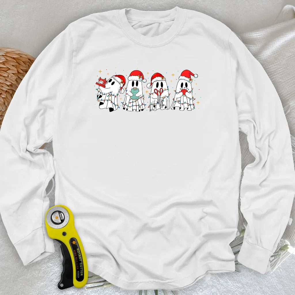 Spooky Christmas Long Sleeve T-shirt