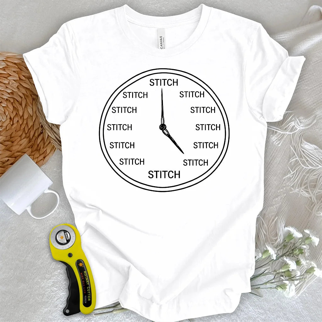 T-shirt Point de croix tout le temps