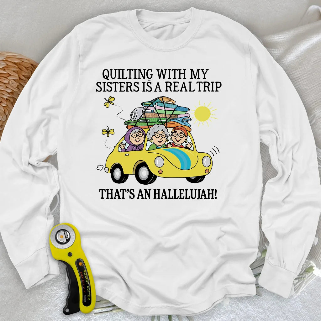 C'est un T-shirt à manches longues "Hallelujah" !