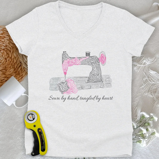 The Heart’s Tangle Lady V-neck