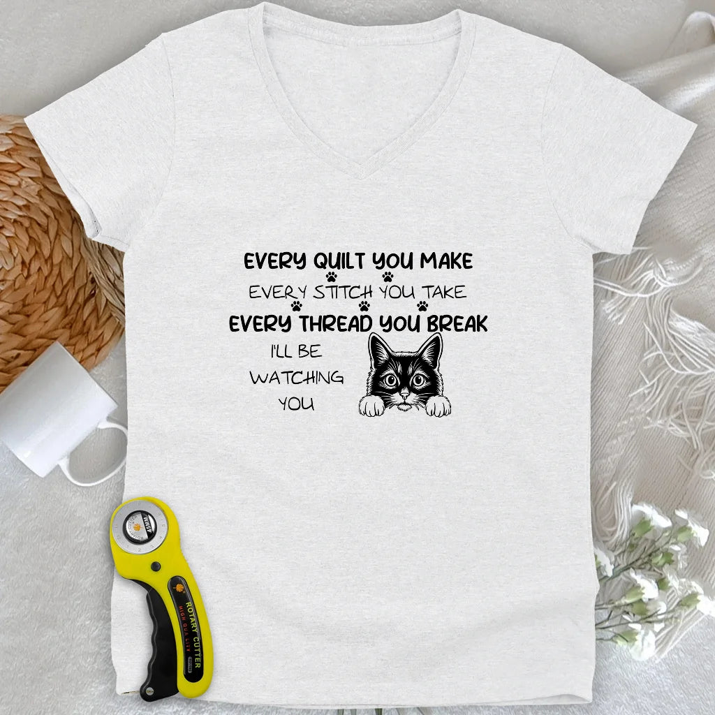 Watching You Lady V-neck