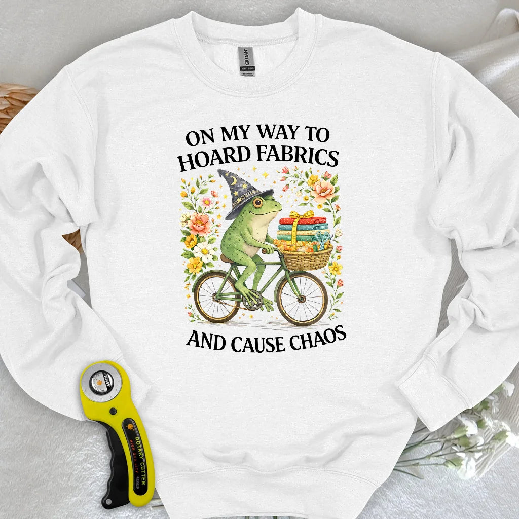 Way To Hoard Fabric Sweatshirt