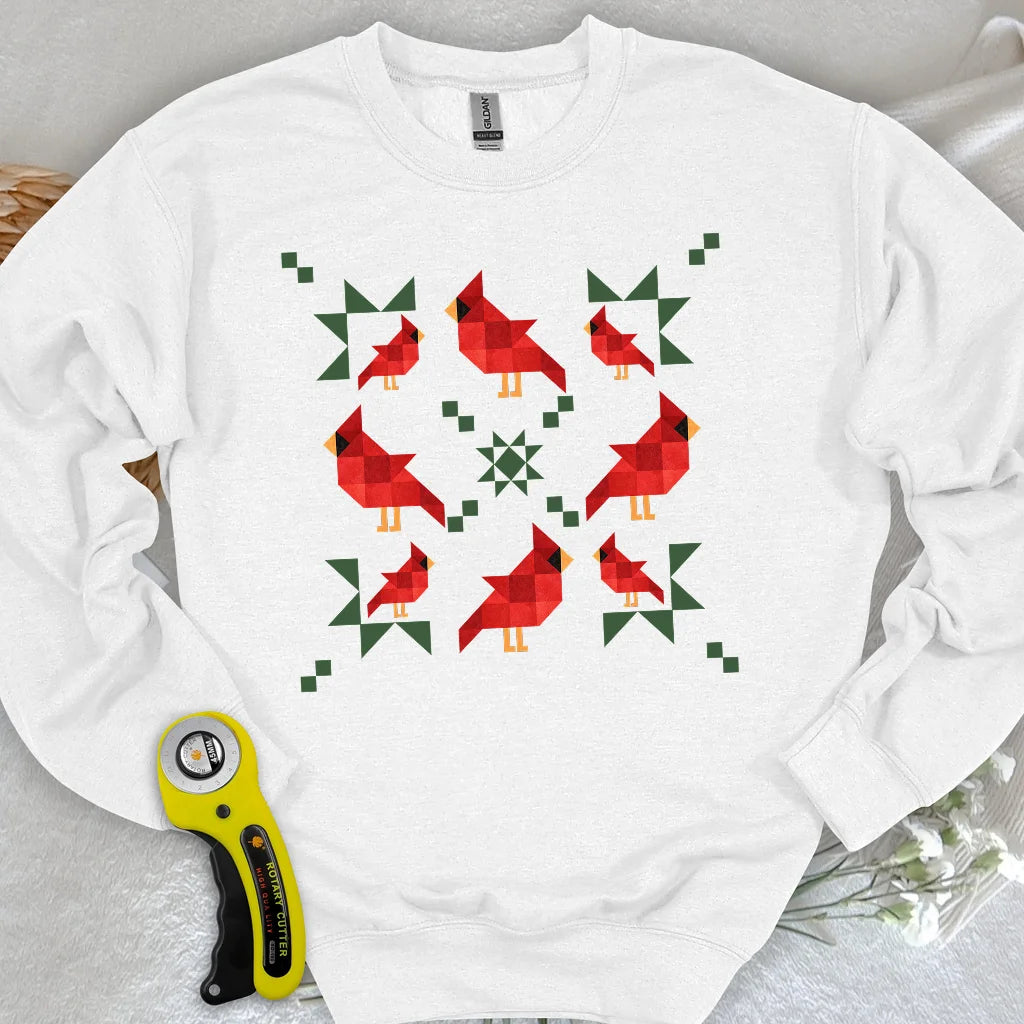 Wenn Kardinäle erscheinen Sweatshirt