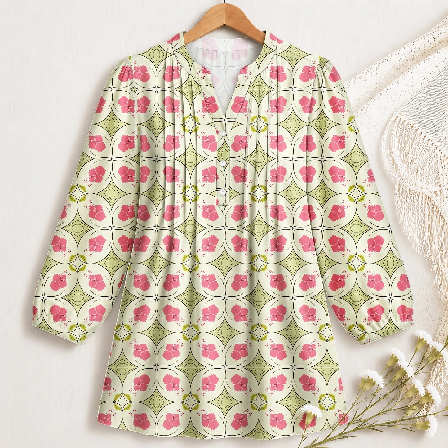 Blushing Garden Blouse
