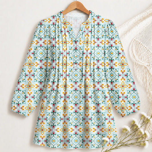 Ceramic Bloom Blouse