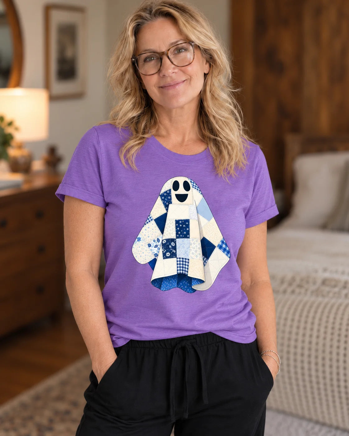 Quilted Ghost T-shirt