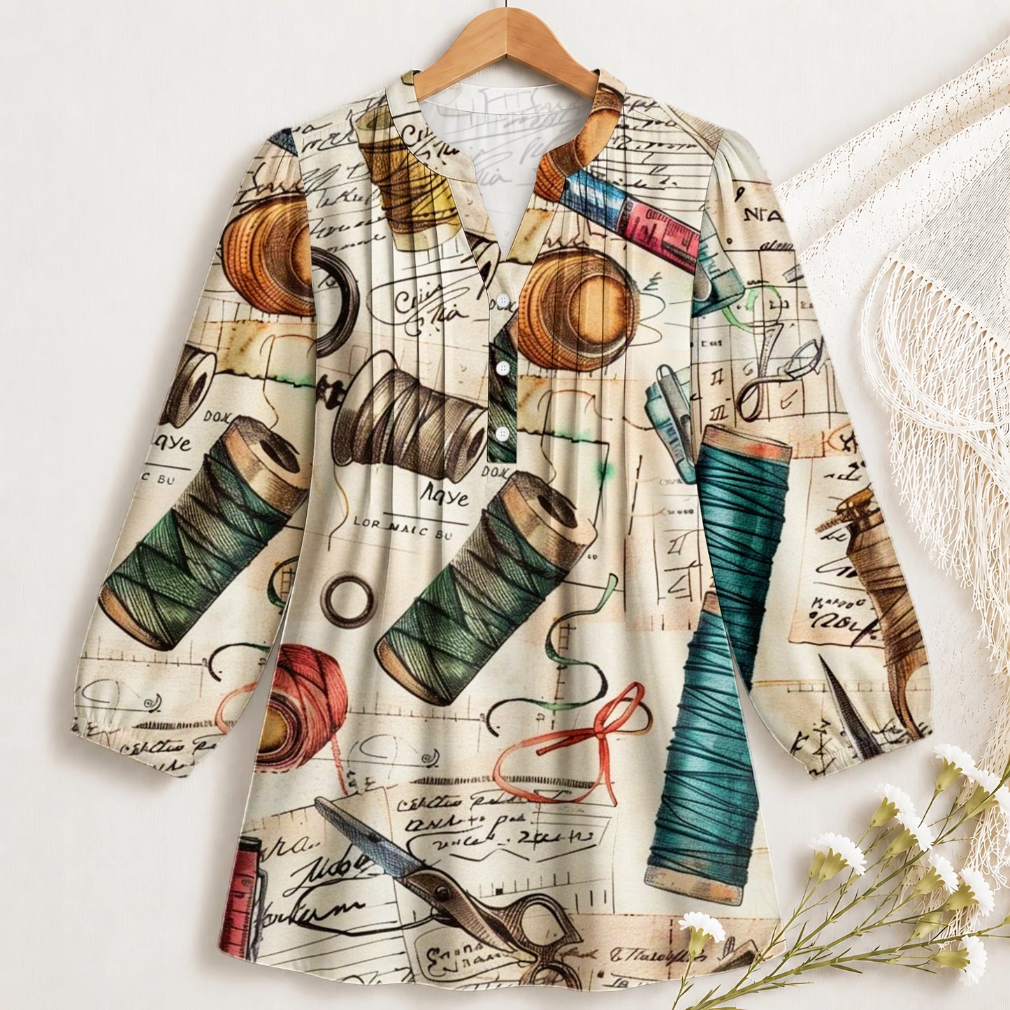 Stitched in Time Blouse