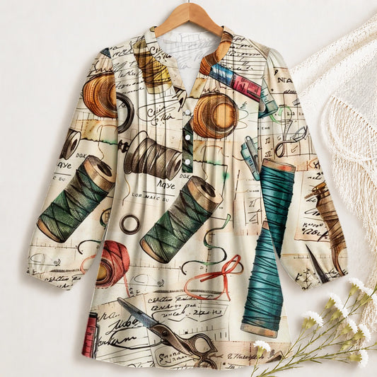 Stitched in Time Blouse