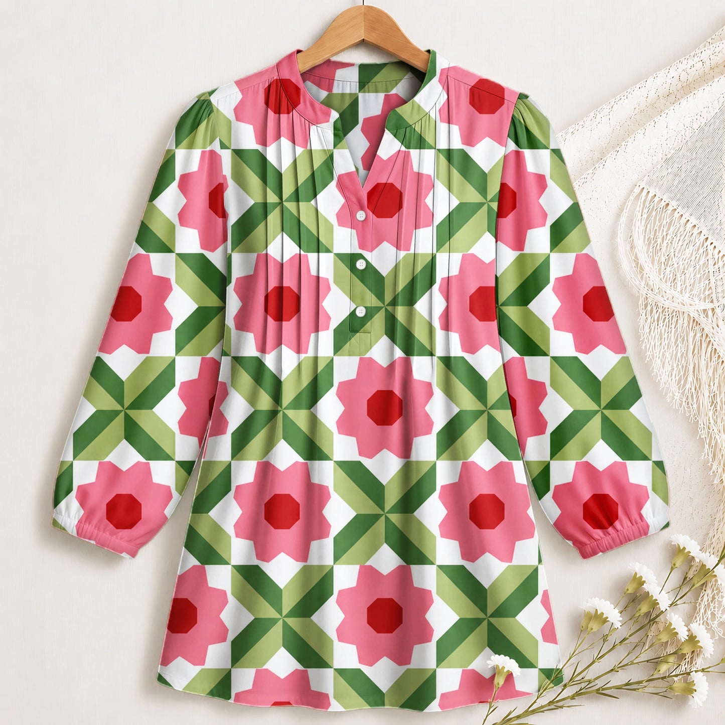 Sewing Journal blouse