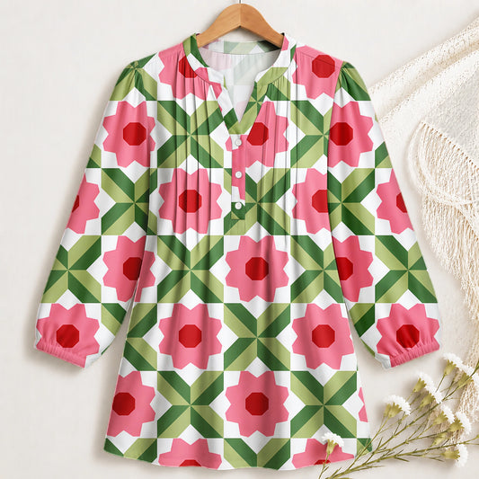 Sewing Journal blouse