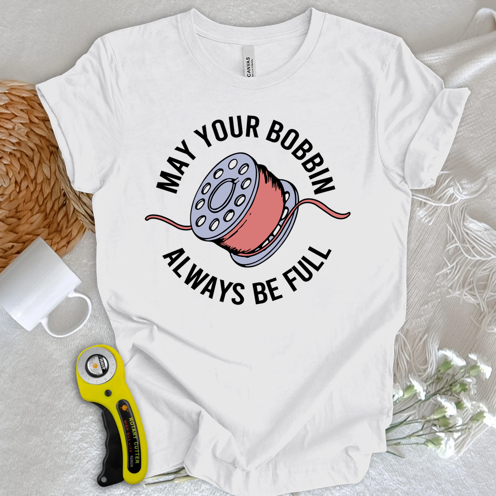 Full Bobbin Blessing T-shirt