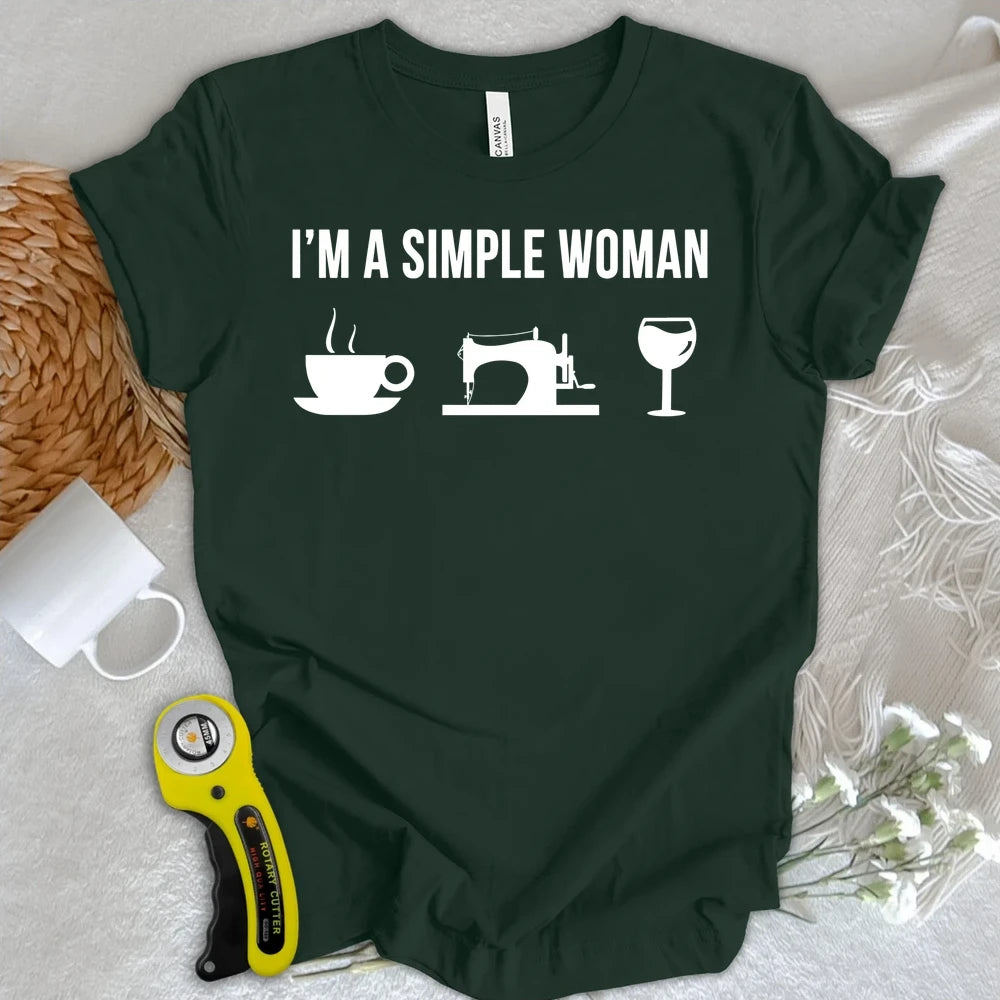 Simply Sip and Sew  T-shirt